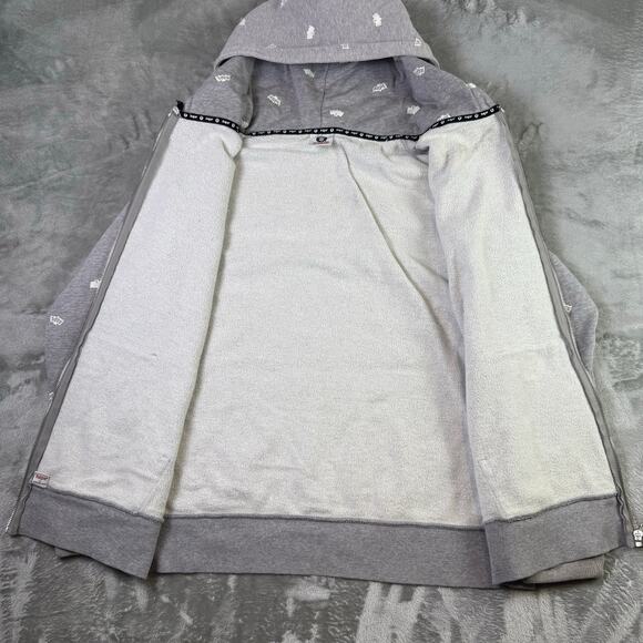 Aape by A Bathing Ape Logo Badge Full Zip Hoodie Men's Large - Picture 5 of 12